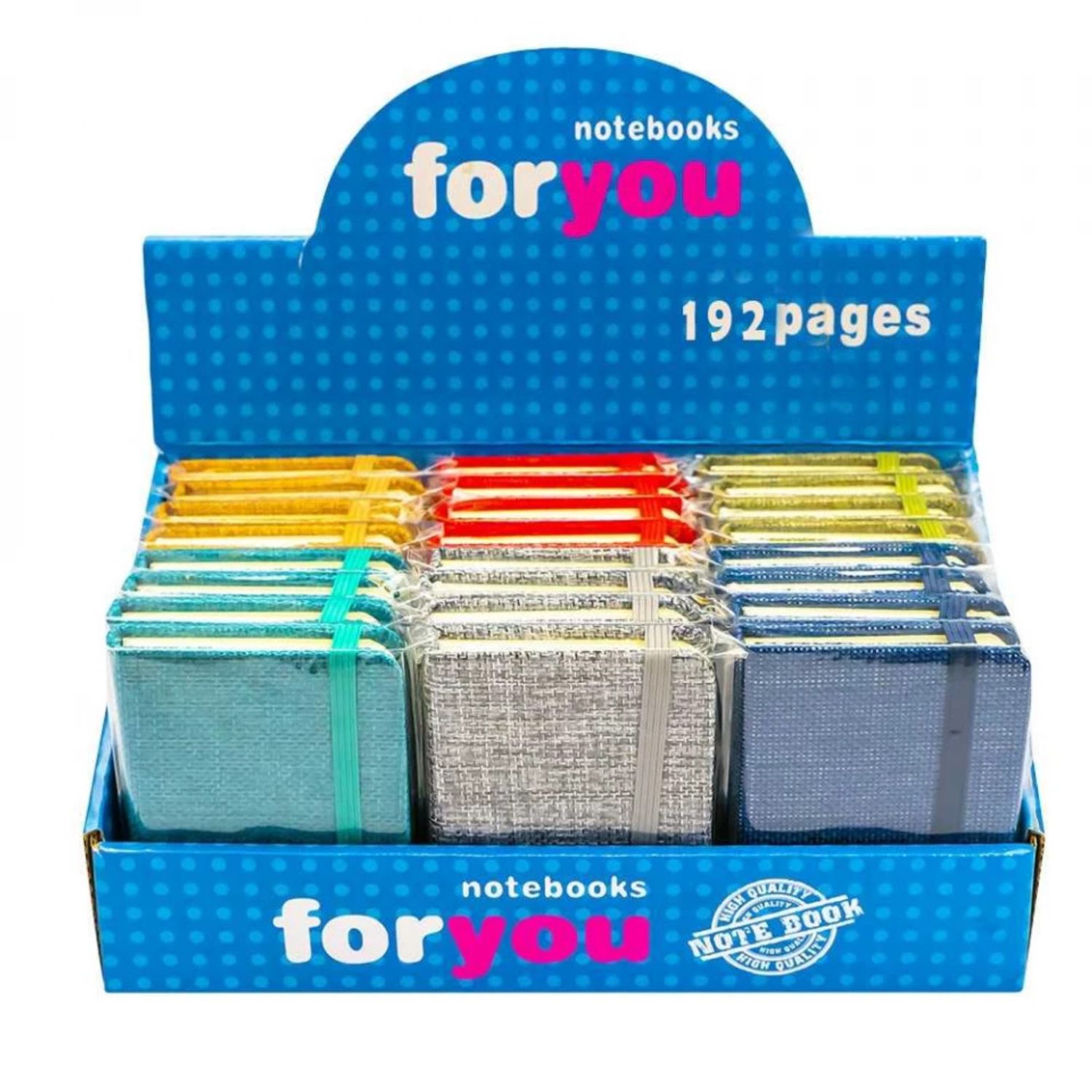 Notes A6 cu elastic, 96 file, Diverse culori, 5602-7 fotografia produsului View 4 L