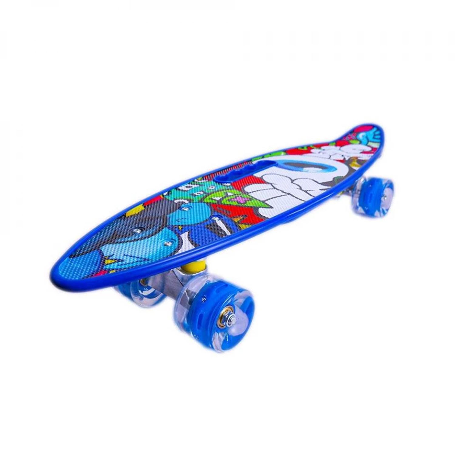 Placa skateboard cu roti silicon, led, SL-AS fotografia produsului View 2 L