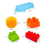 Cuburi constructii in gentuta, 160 piese/285g - robentoys fotografia produsului View 2 S