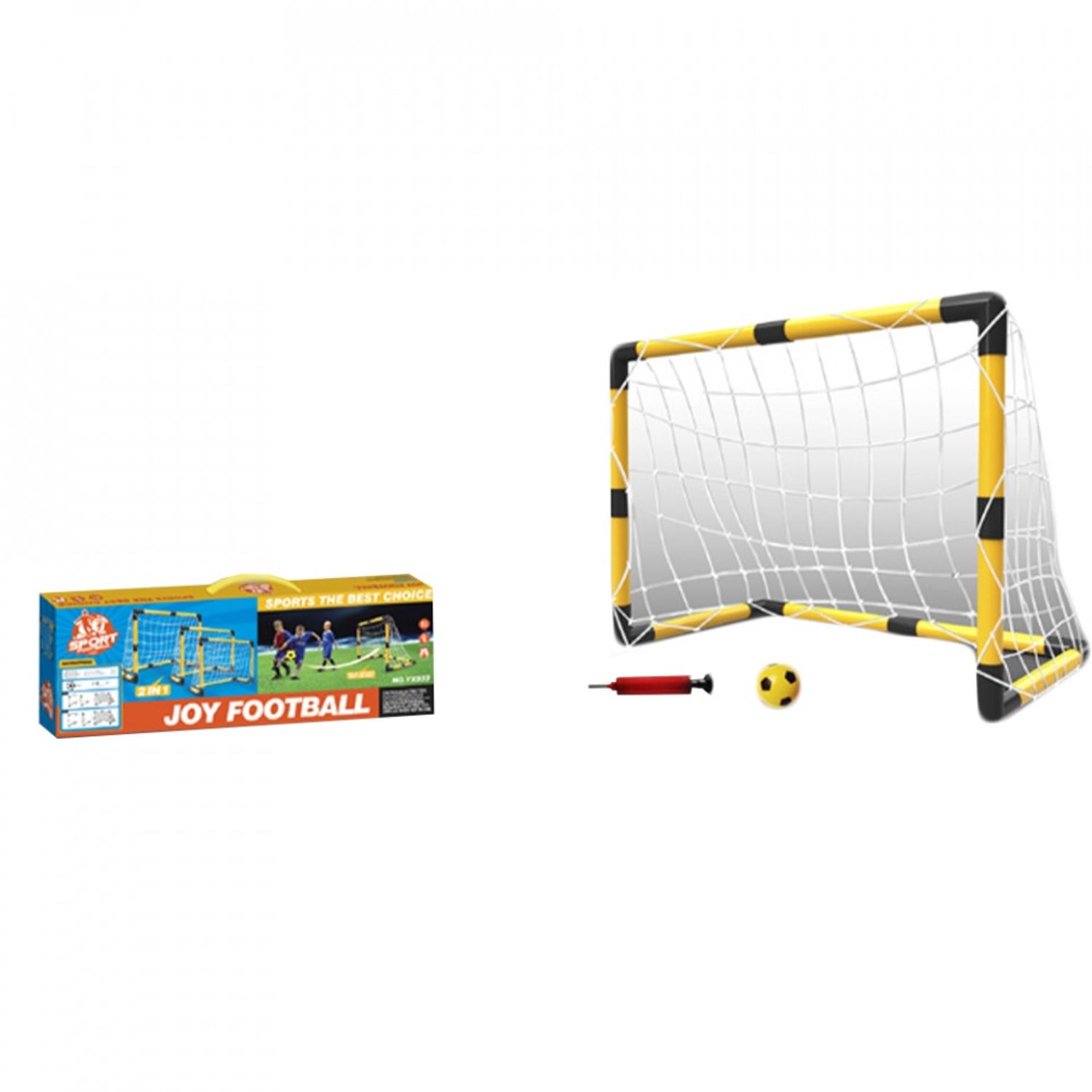 Poarta fotbal, 2 in 1, 45/90 cm fotografia produsului View 2 L