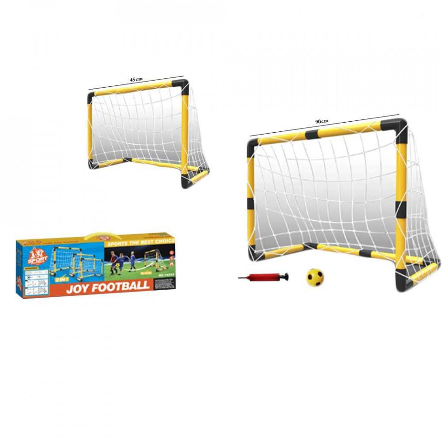 Poarta fotbal, 2 in 1, 45/90 cm fotografia produsului