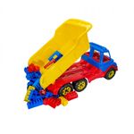 Camion plastic 60 cm + 80 cuburi - ROBENTOYS fotografia produsului View 4 S