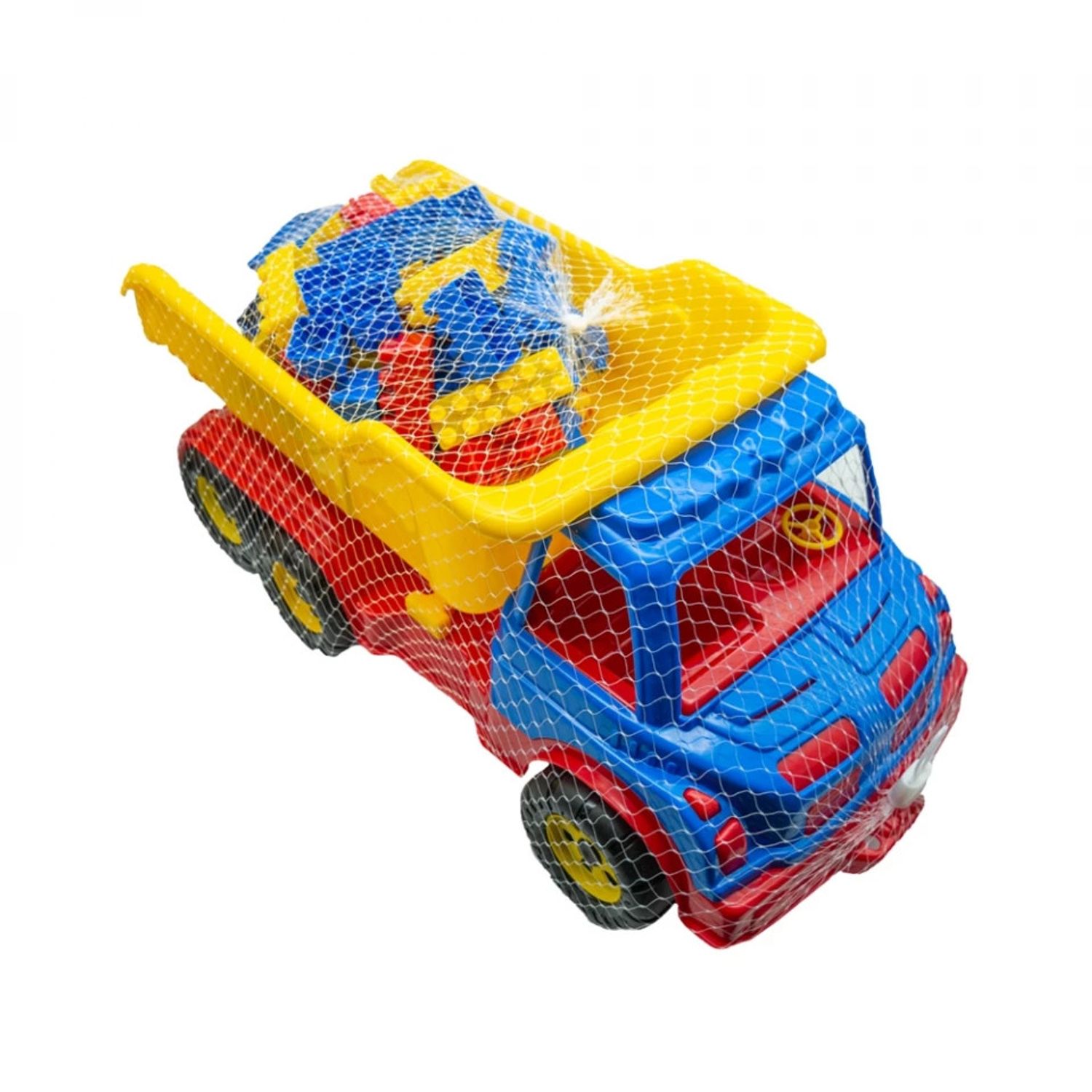 Camion plastic 60 cm + 80 cuburi - ROBENTOYS fotografia produsului View 5 L