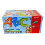 Puzzle din lemn, Alfabet fotografia produsului