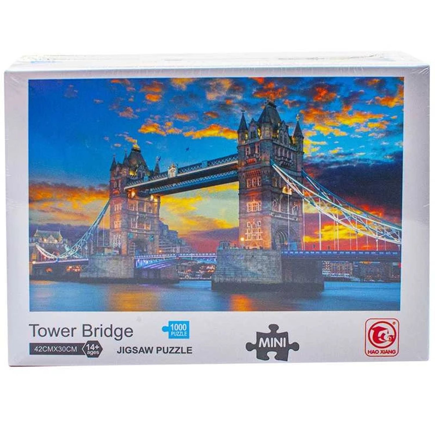 Puzzle carton mini, Tower Bridge, 1000 piese fotografia produsului View 2 L