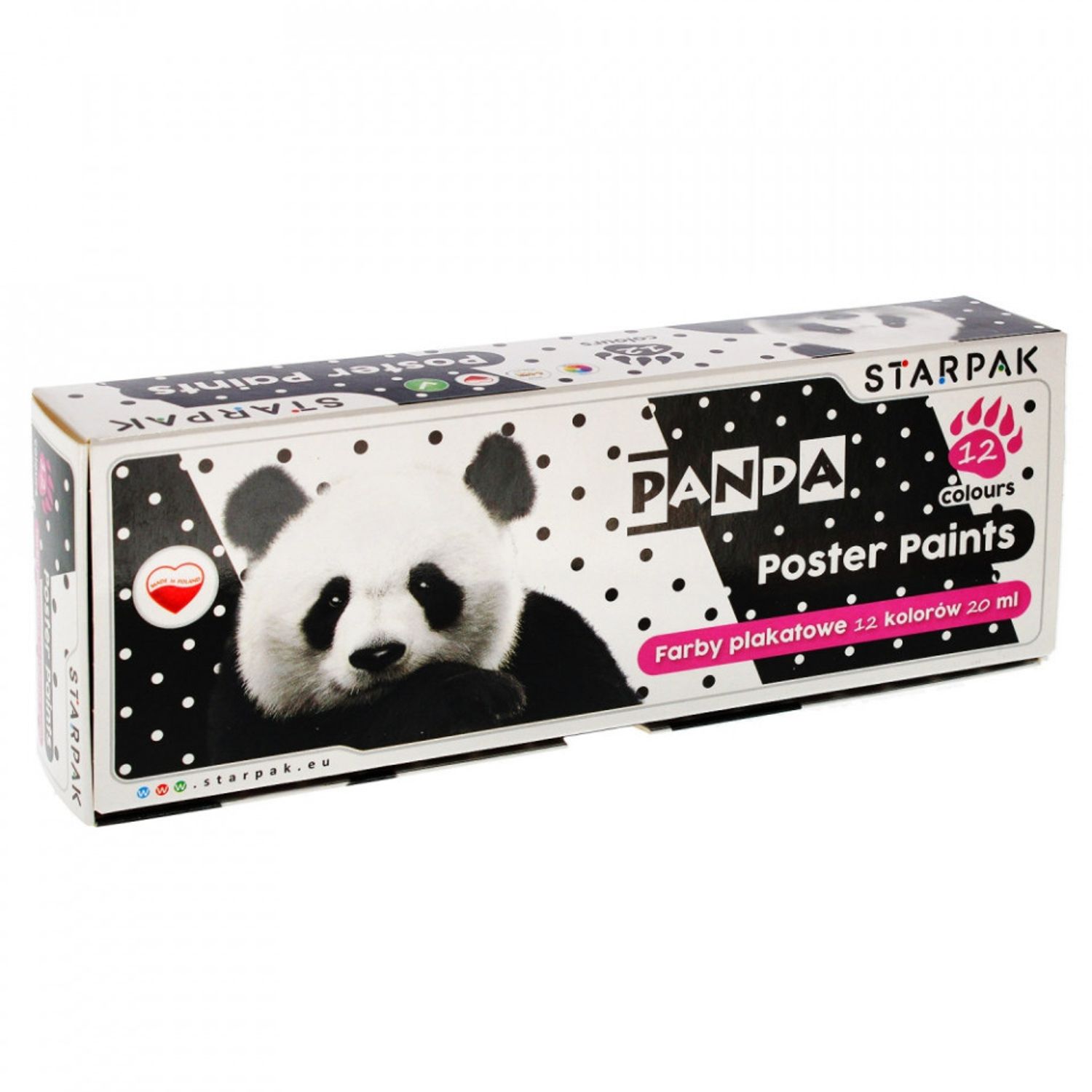 Guase Panda, 20 ml, 12 culori - STARPAK fotografia produsului