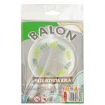 Balon transparent 45 cm - Frunze 2 - TUBAN fotografia produsului View 2 S