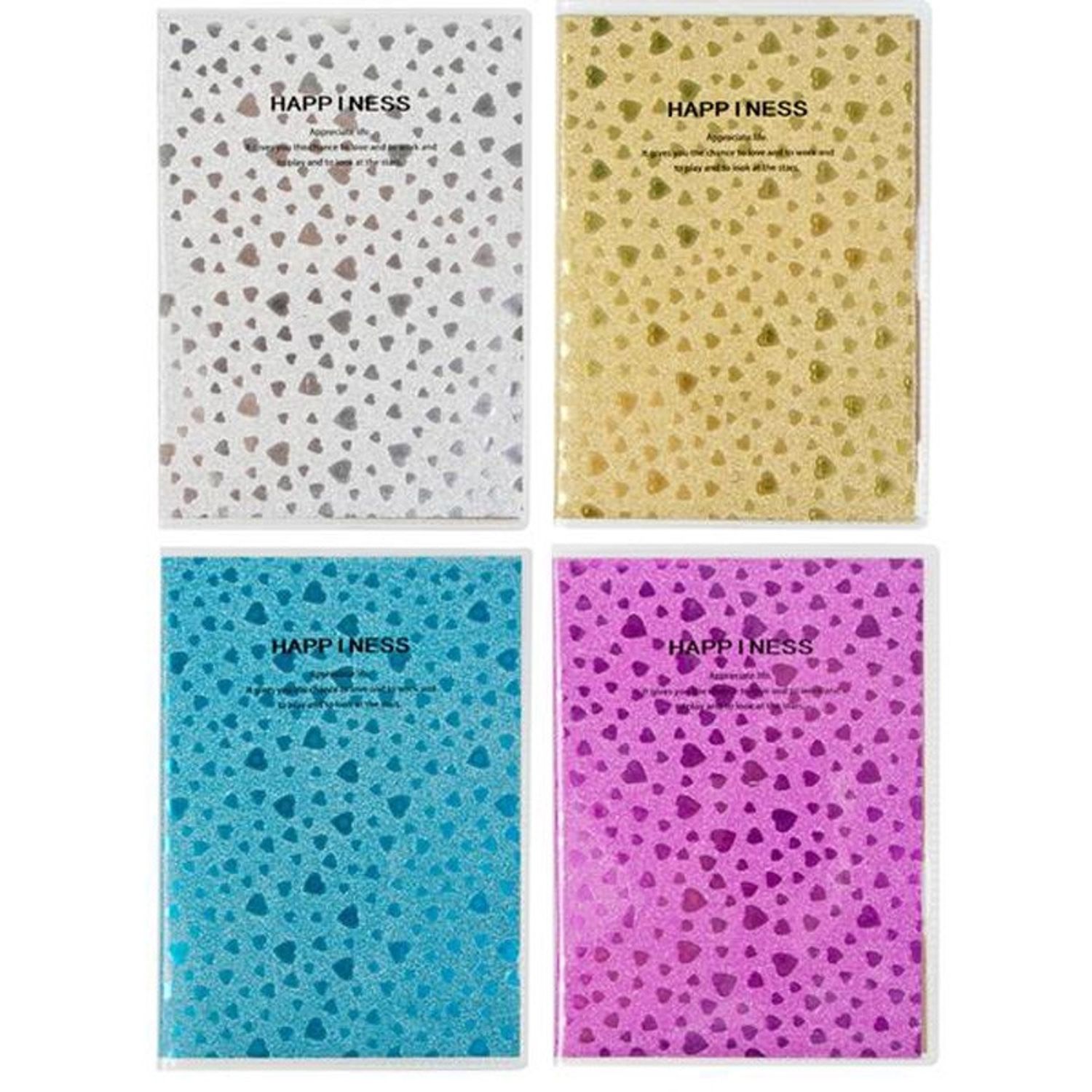 Notes A7 Glitter, diverse culori - STARPAK fotografia produsului