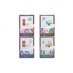 Notes A6 cu magnet, 144 file, Timbre cu orase fotografia produsului