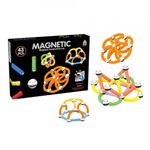 Joc constructii magnetic, 43 piese fotografia produsului