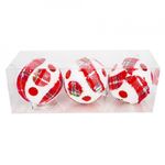 Globuri pom Craciun, 8 cm, 3 buc/set, D-21056 fotografia produsului View 3 S