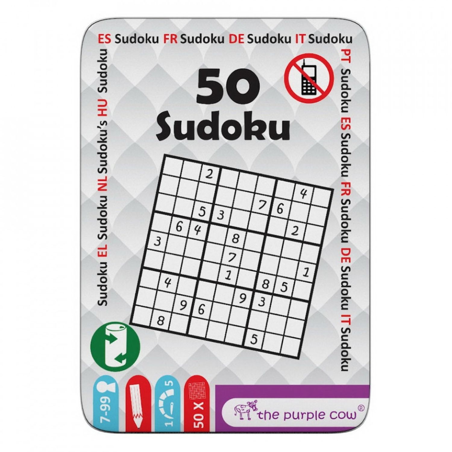 50 de provocari - Sudoku fotografia produsului View 2 L