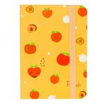 Notes A6 cu elastic, 96 file, Fructe fotografia produsului View 3 S