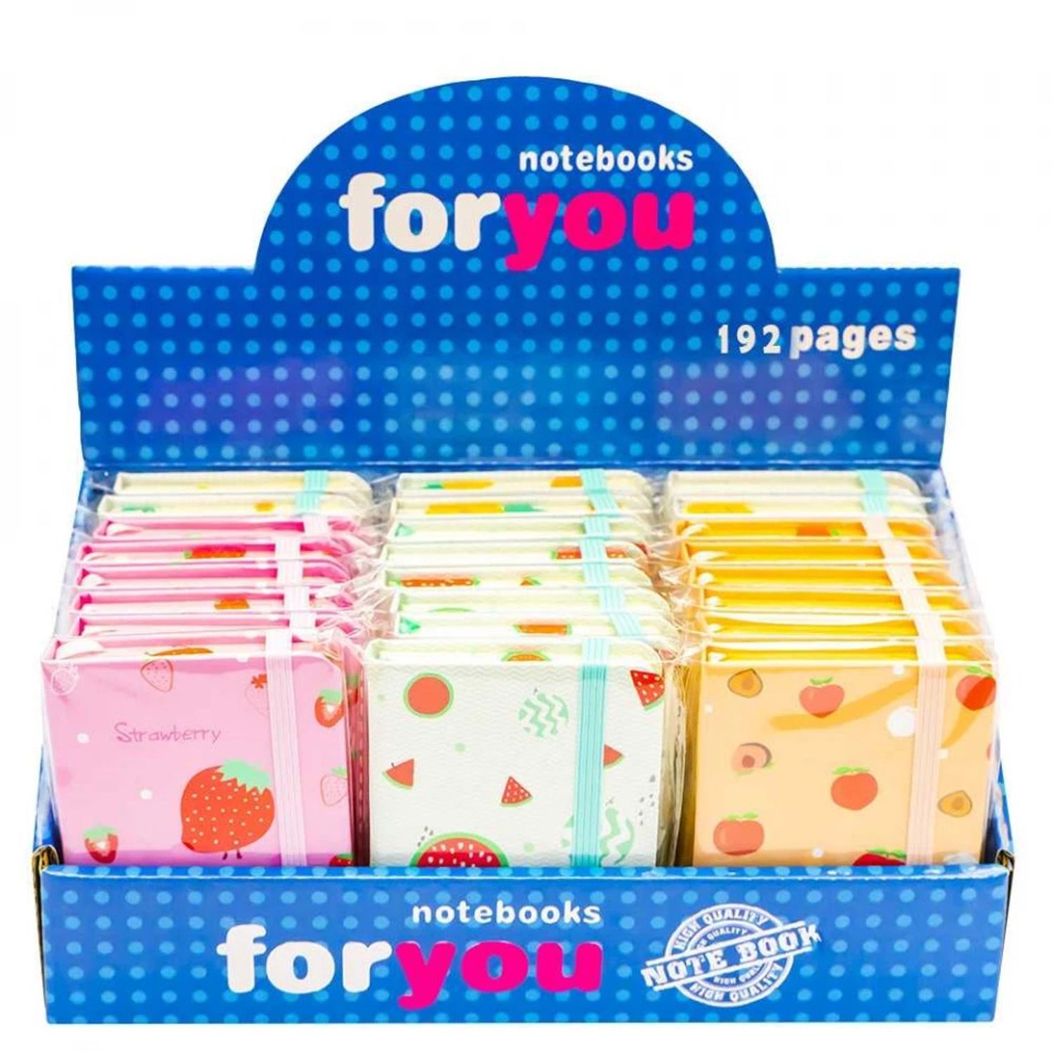 Notes A6 cu elastic, 96 file, Fructe fotografia produsului View 4 L