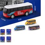 Autobuz din metal, 9 cm fotografia produsului