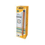 Creion HB + radiera Evolution Stripes 646 12/cutie - BIC fotografia produsului