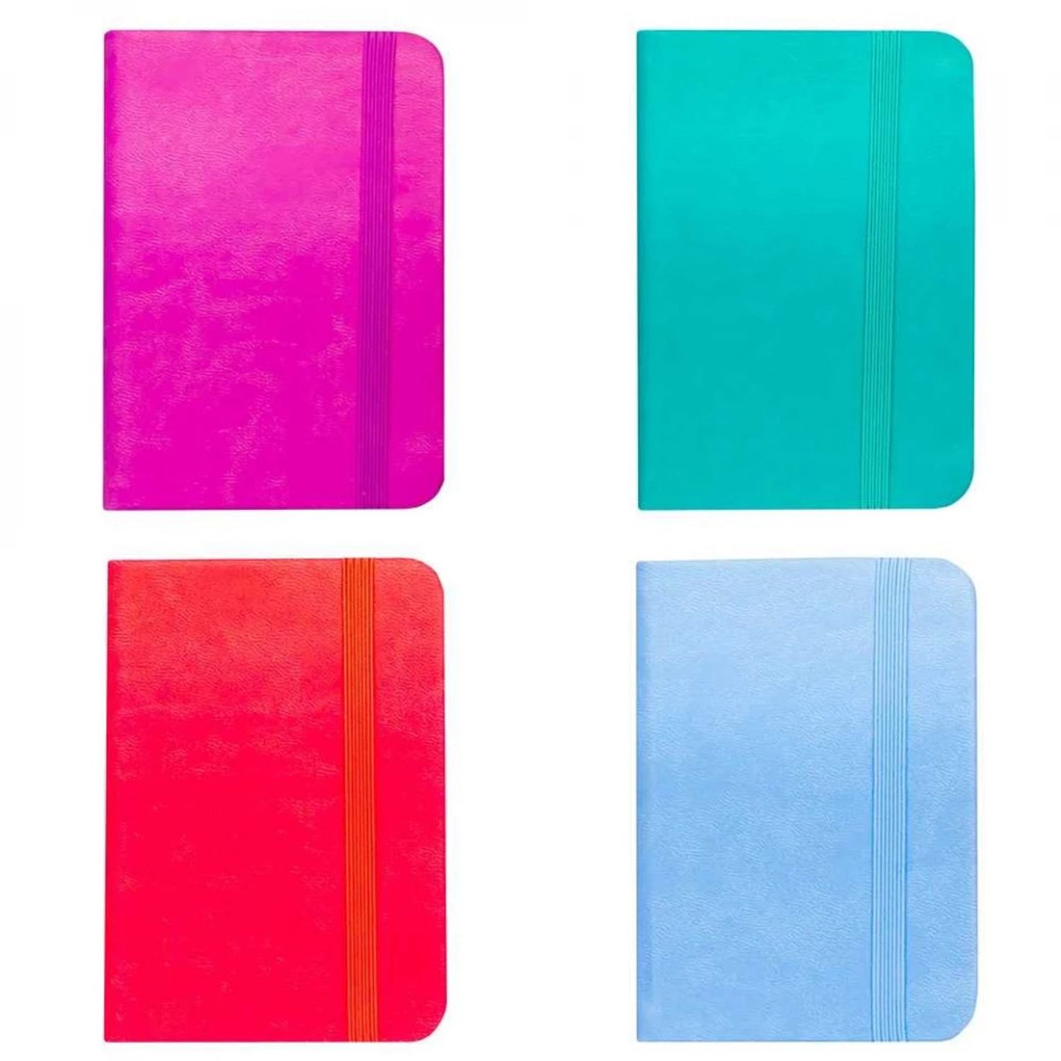 Notes A5 cu elastic, 80 file, Diverse culori, 5603-3 fotografia produsului