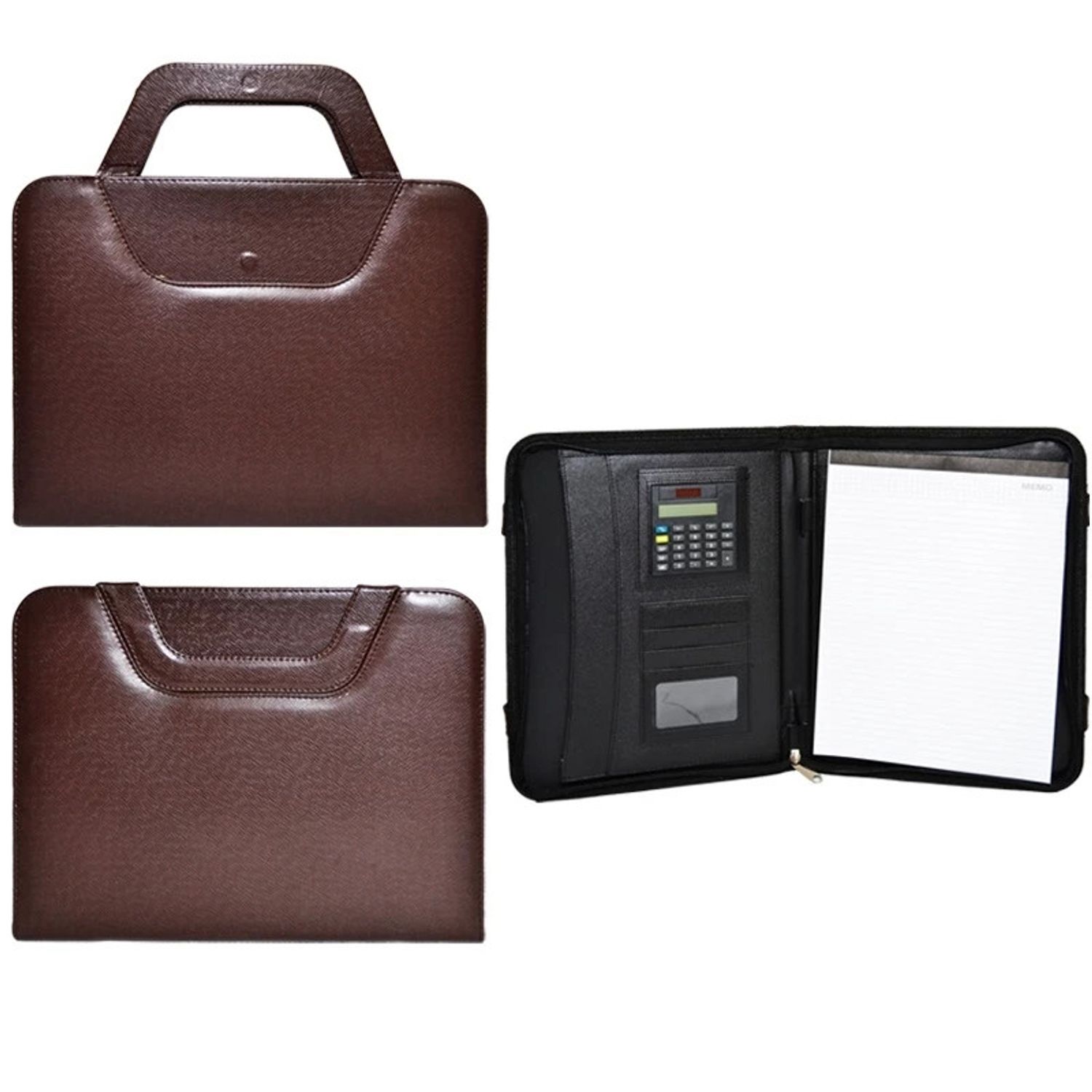 Mapa PVC organizer cu manere si calculator fotografia produsului View 4 L