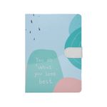 Notes A5 cu magnet, 144 file, bleu/roz fotografia produsului View 5 S