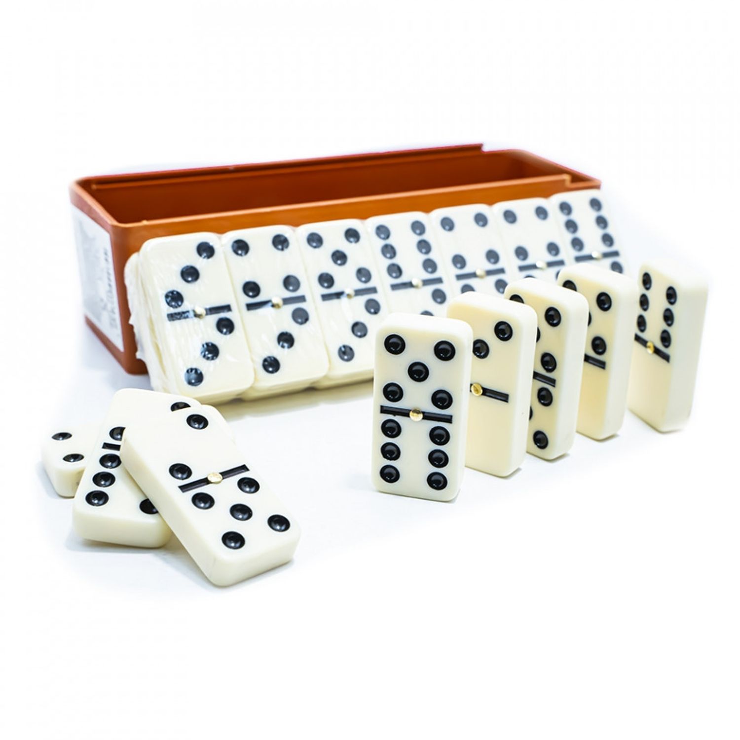 Domino, cutie plastic 5x2.5cm fotografia produsului View 3 L