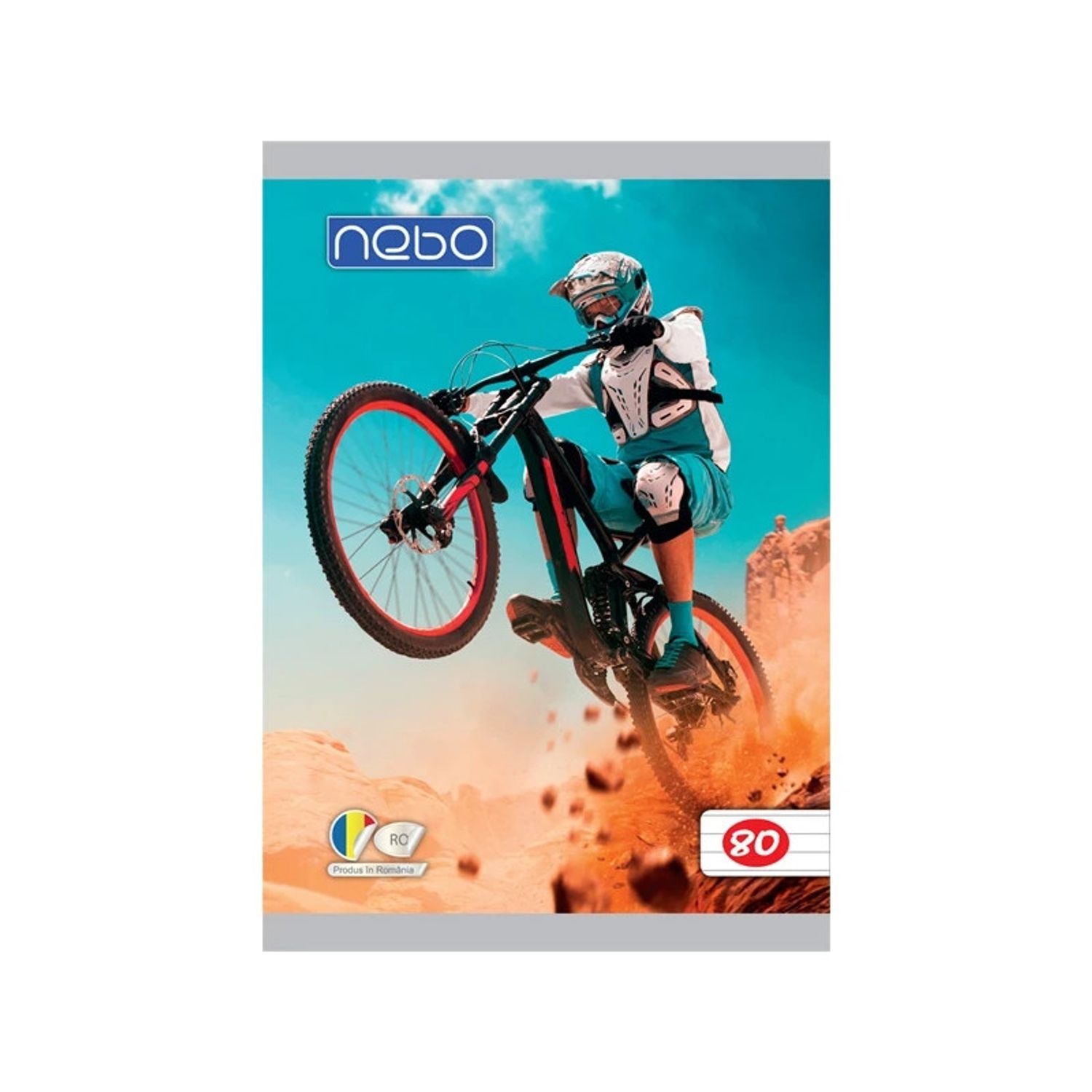Caiet A5 80 file cu spira DR - NEBO fotografia produsului View 4 L