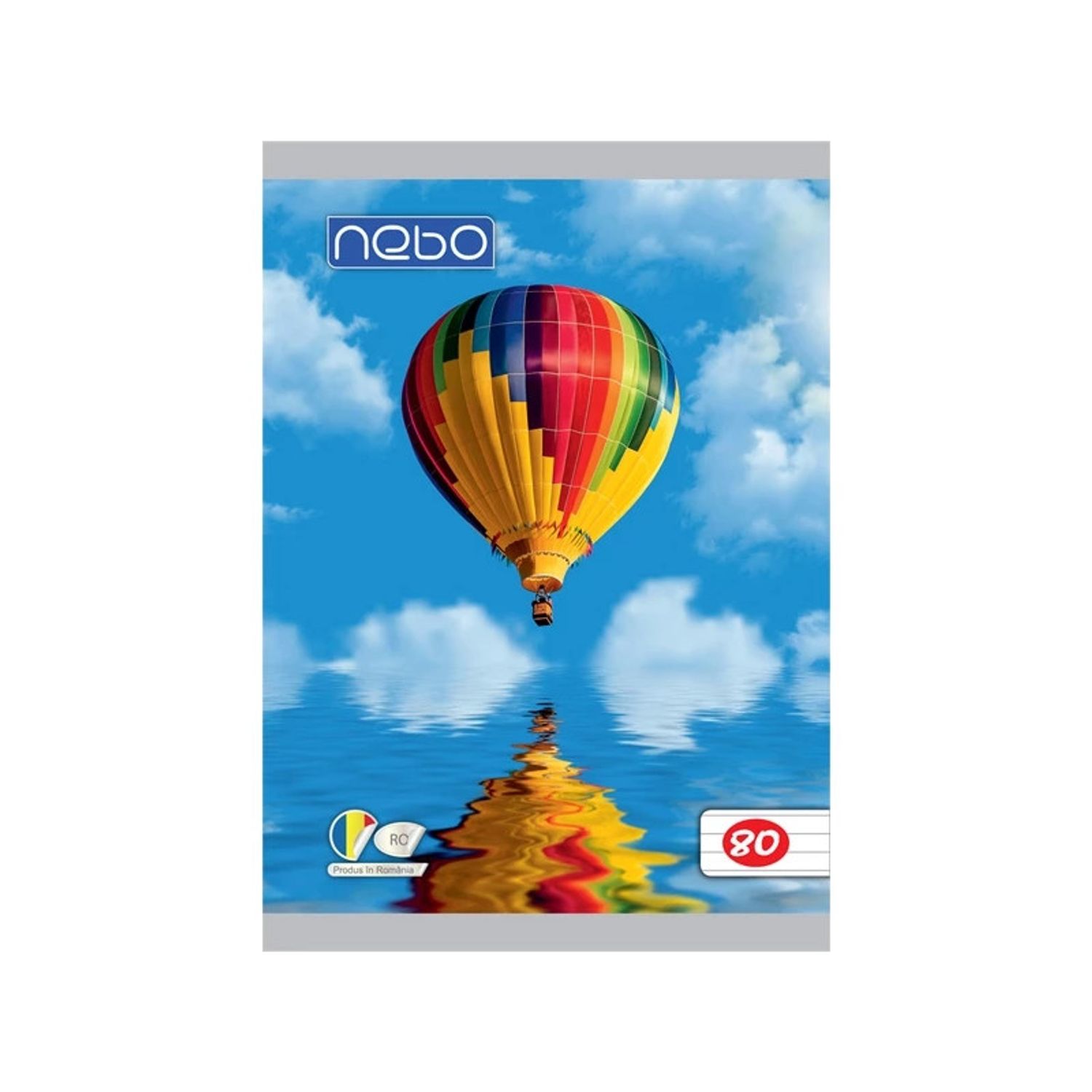 Caiet A5 80 file cu spira DR - NEBO fotografia produsului View 2 L