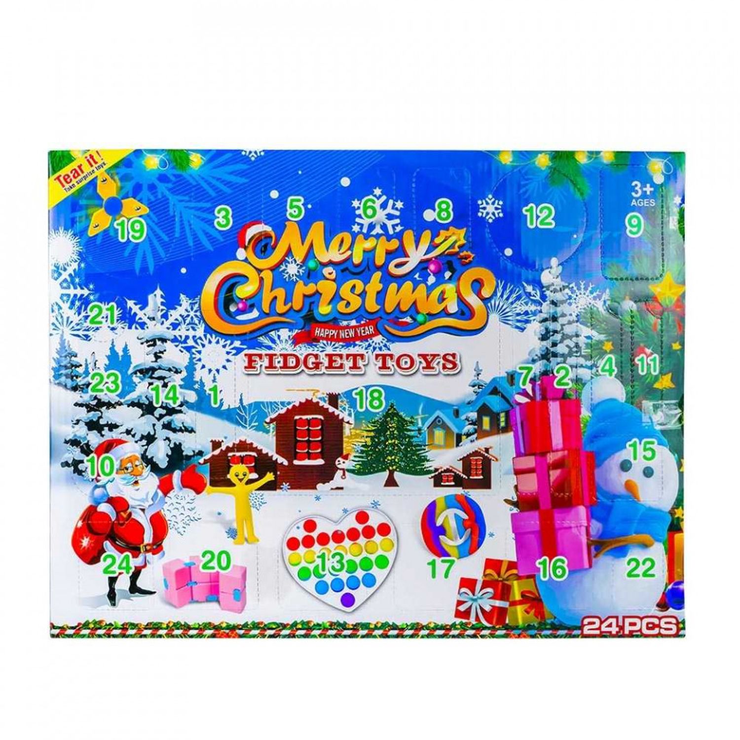 Advent calendar - jucarii antistres fotografia produsului View 3 L