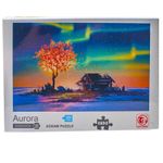 Puzzle carton mini, Aurora Boreala, 1000 piese fotografia produsului View 2 S