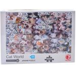 Puzzle carton mini, Lumea pisicilor, 1000 piese fotografia produsului View 2 S