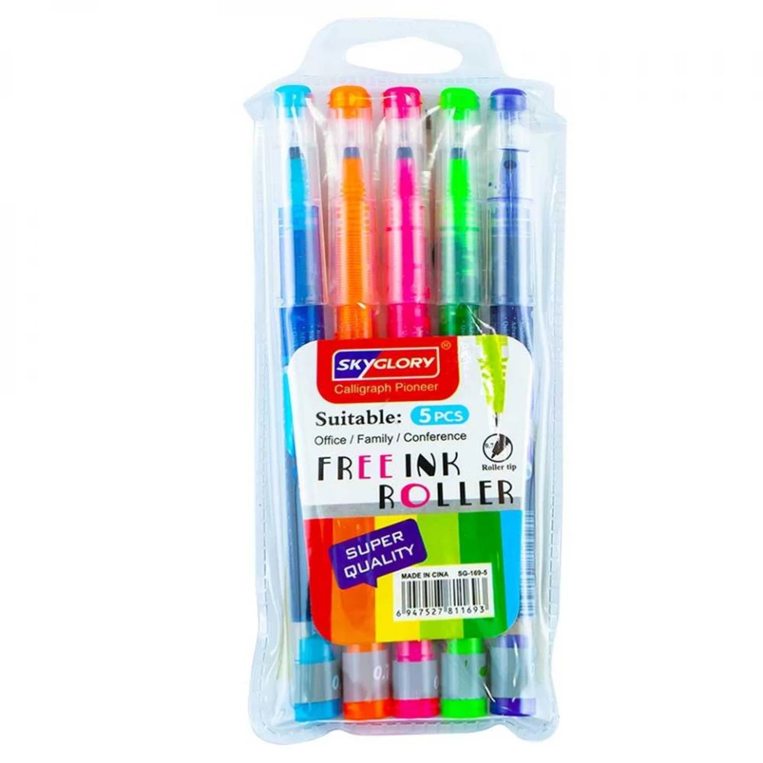 Ink Roller fosforescent - Set 5 fotografia produsului