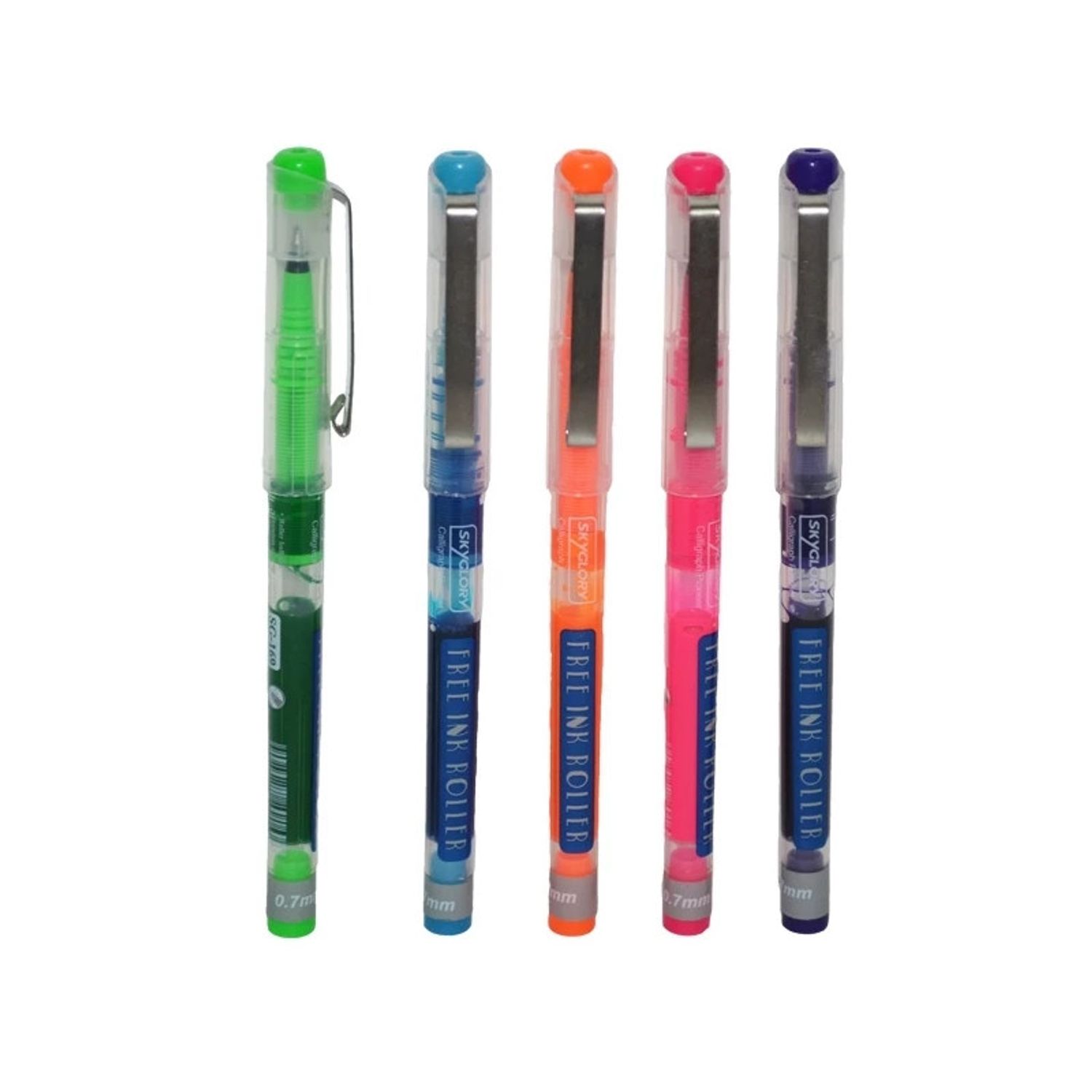 Ink Roller fosforescent - Set 5 fotografia produsului View 2 L