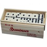 Domino, cutie din lemn fotografia produsului