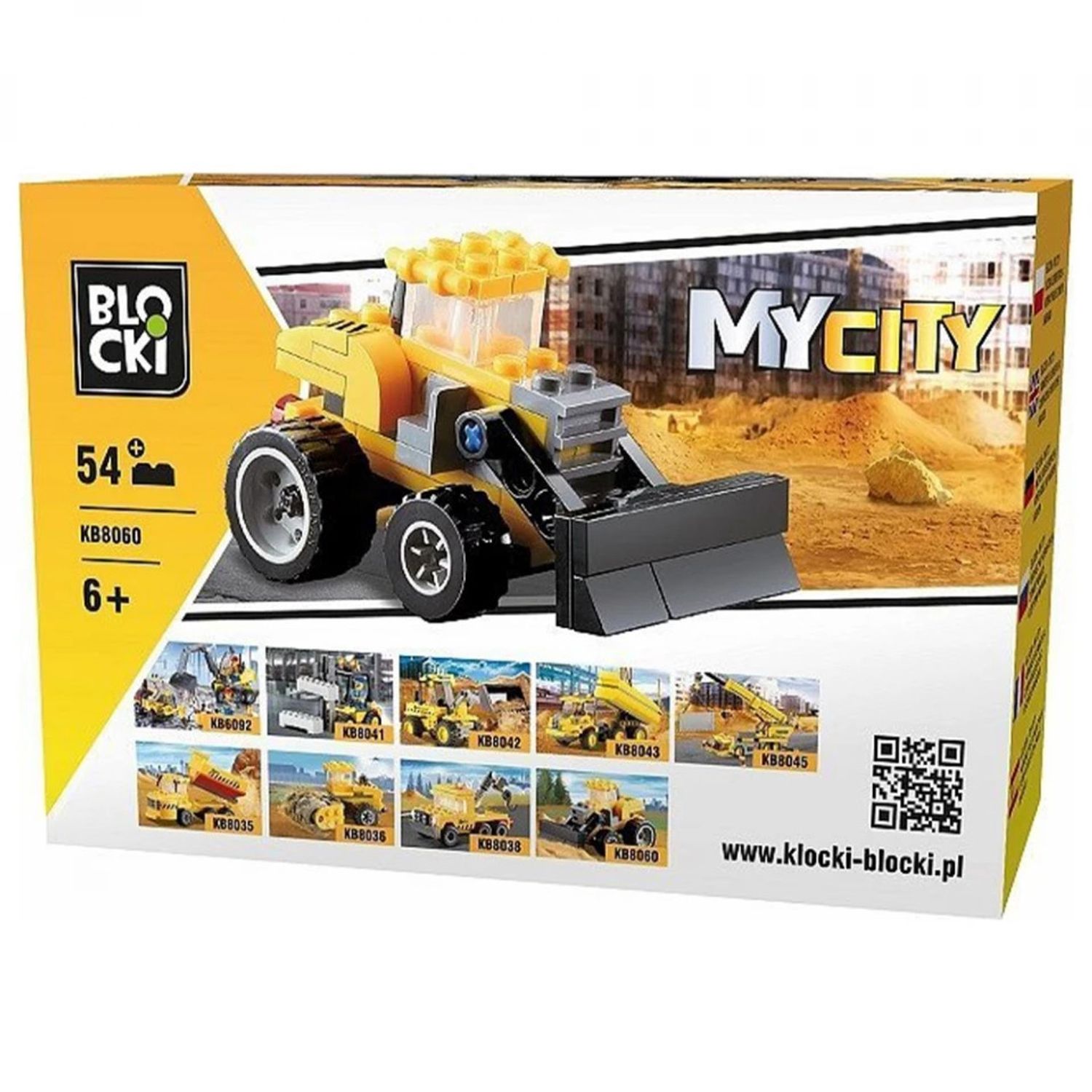 Blocki My City, Buldozer, 54 piese fotografia produsului View 2 L