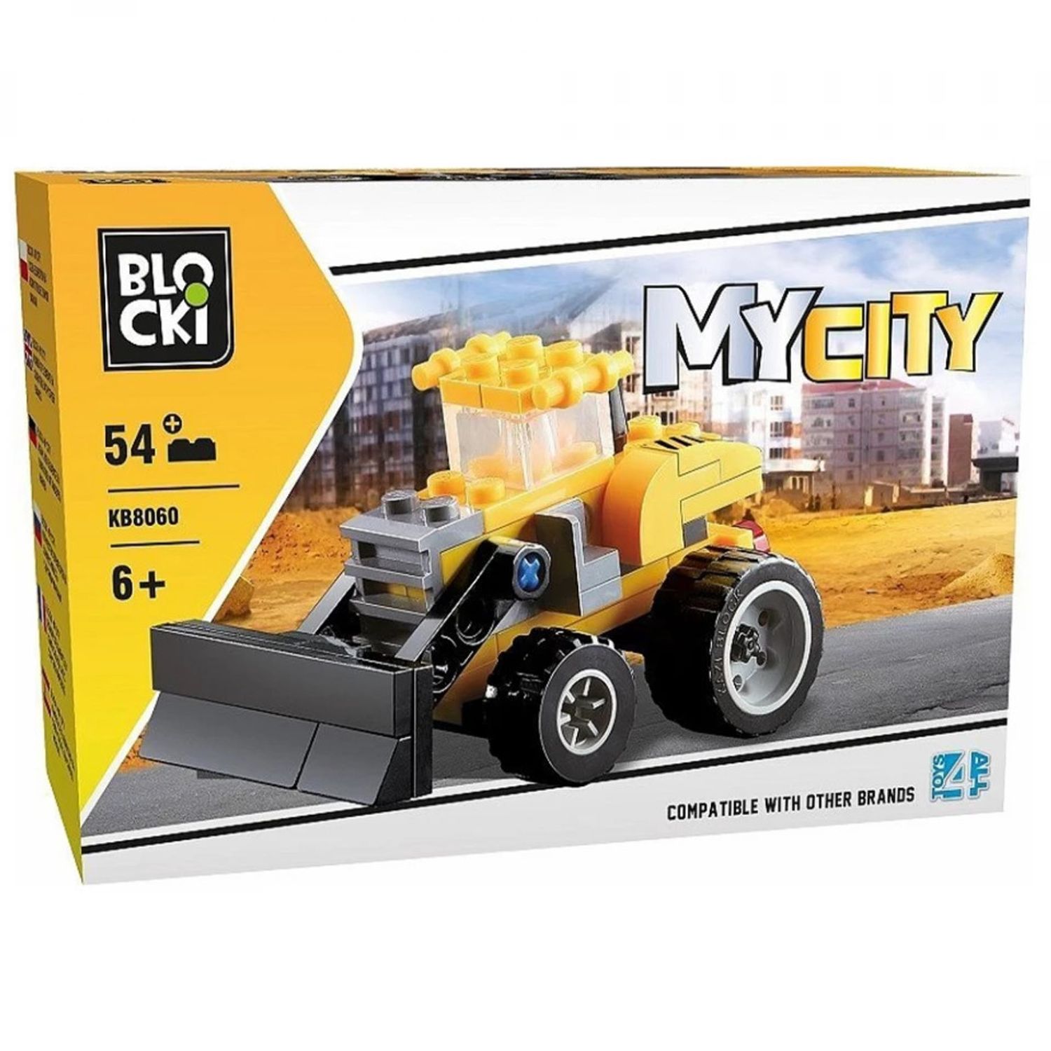 Blocki My City, Buldozer, 54 piese fotografia produsului