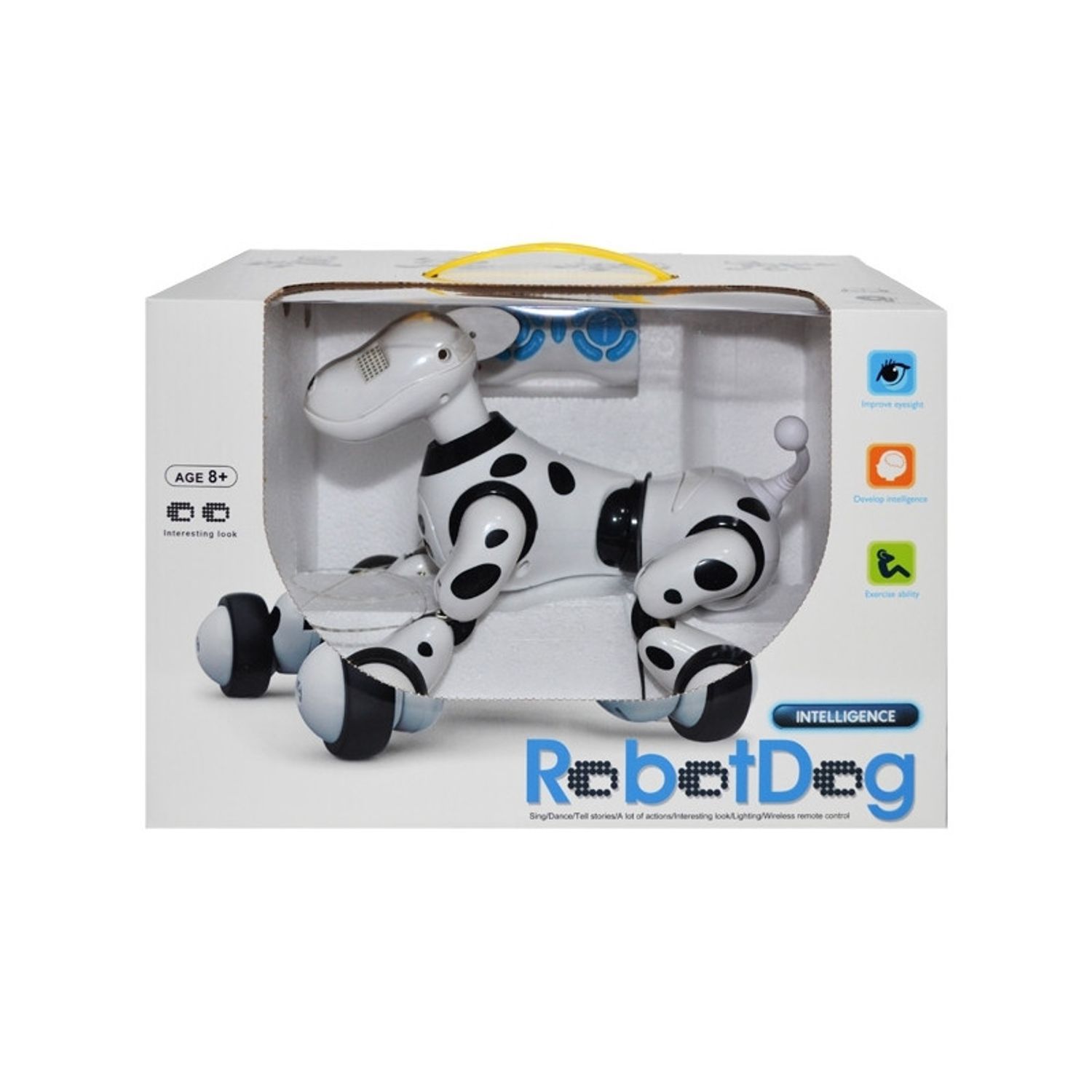 Robot catel, vorbitor, cu RC, AC, 24x18x18 cm fotografia produsului View 3 L