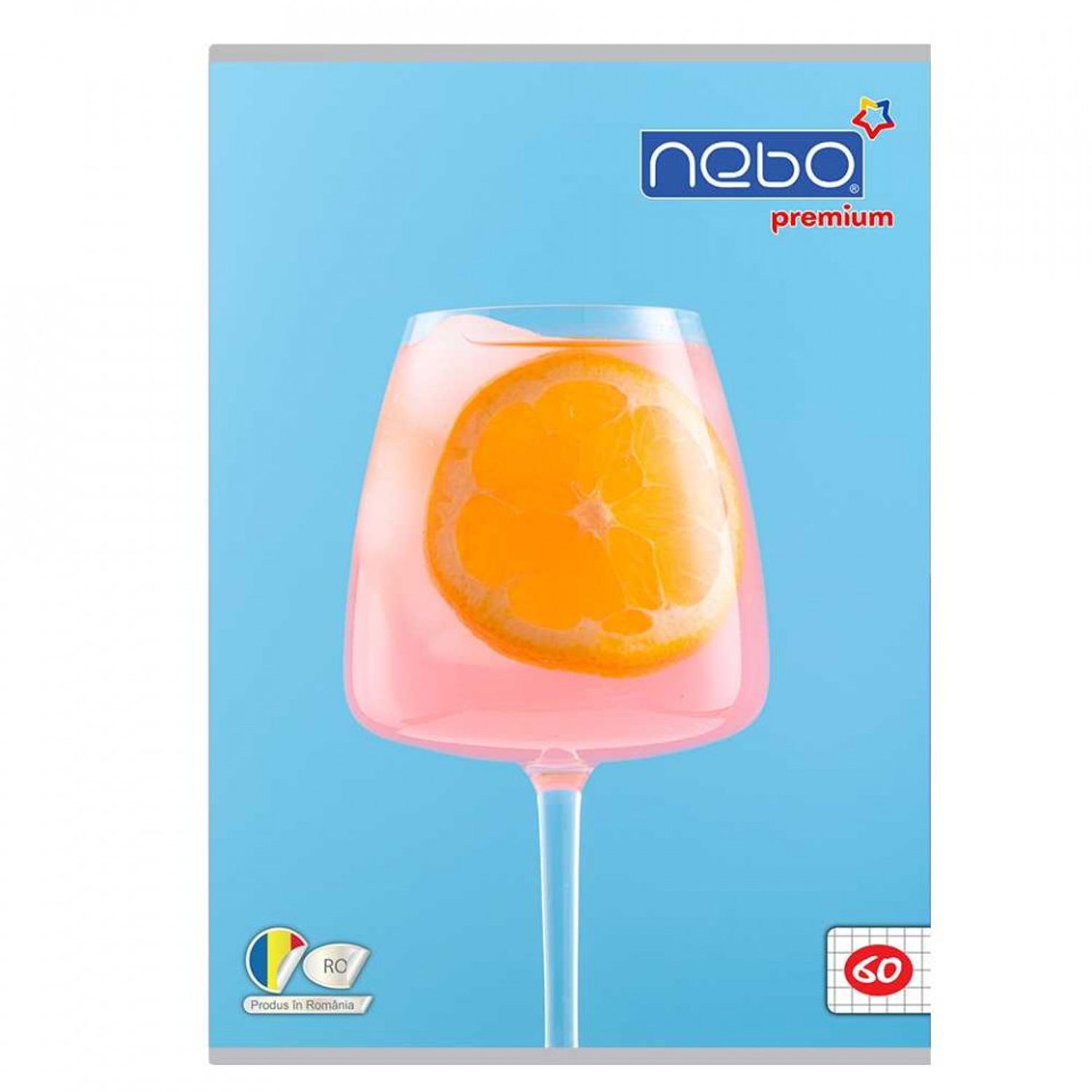 Caiet A4 60 file, NEBO Premium, 80 g, AR fotografia produsului View 4 L