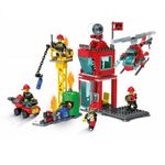 Blocki My Fire Brigade, Turn control, Pompieri, 59 piese fotografia produsului View 4 S