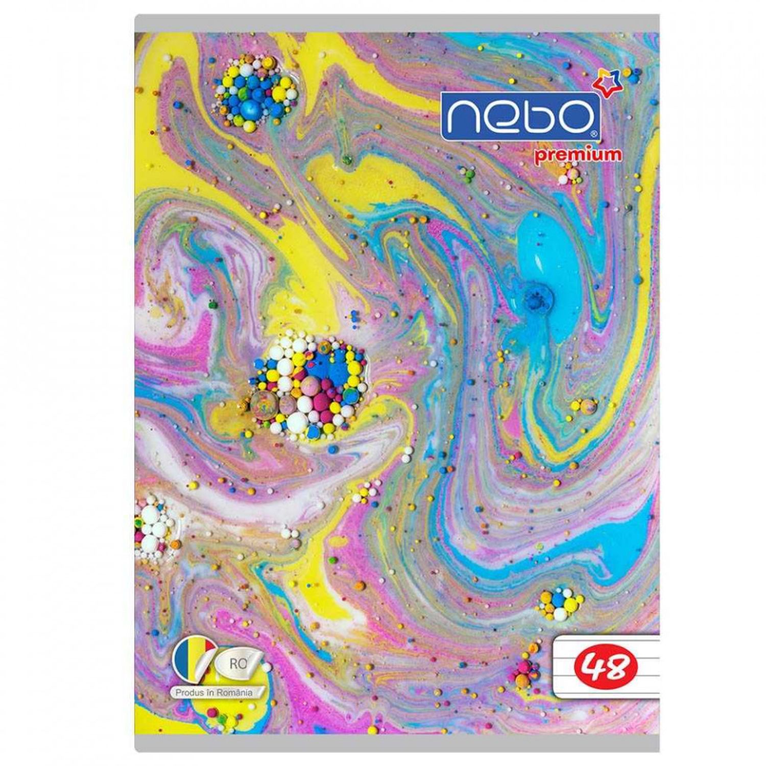 Caiet A5 48 file, NEBO Premium, 80g, DR fotografia produsului View 9 L