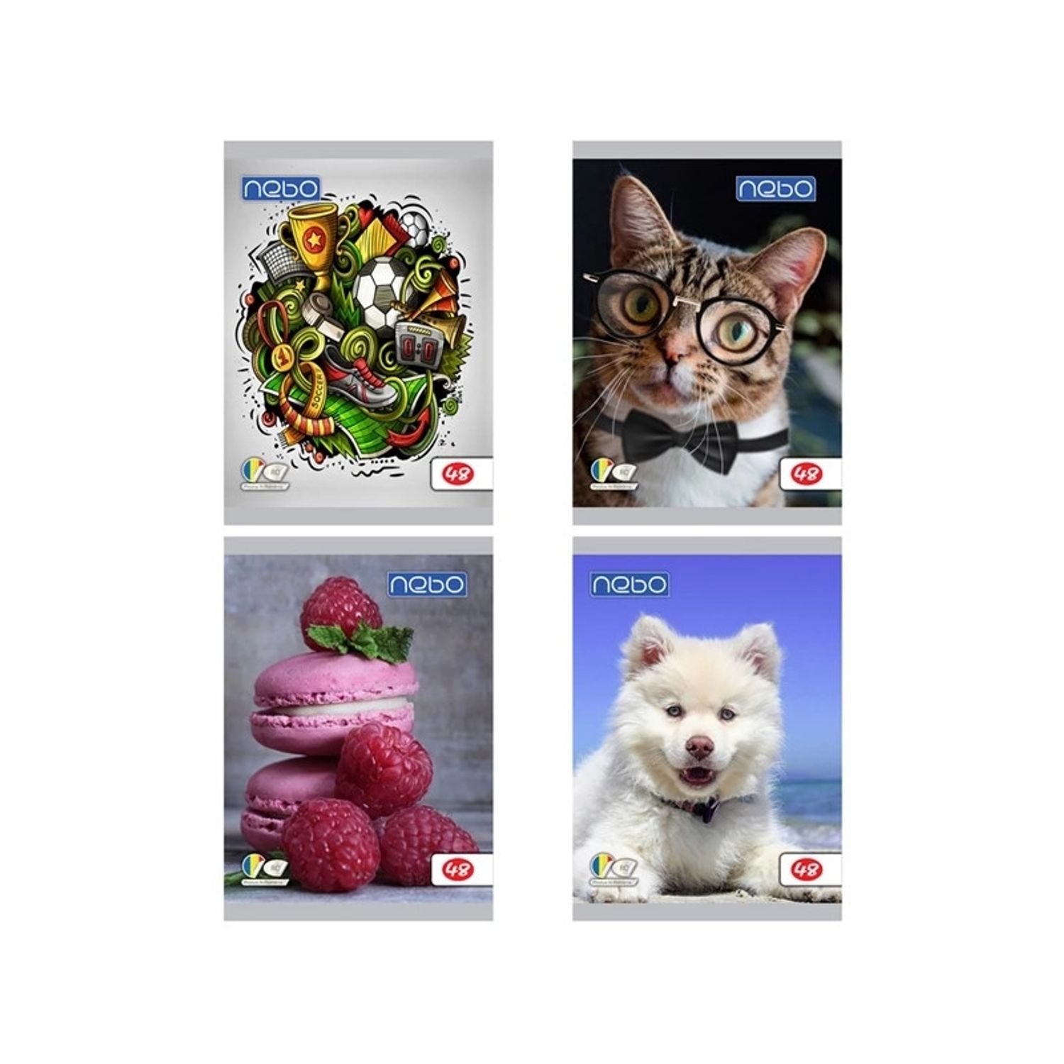 Caiet A5 48 file foi veline - NEBO fotografia produsului