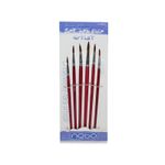Pensule varf rotund 6 buc|set - NEBO fotografia produsului