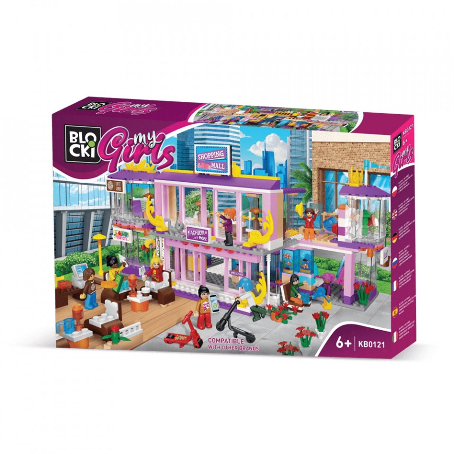 Blocki my girls, Centrul comercial, 713 piese fotografia produsului