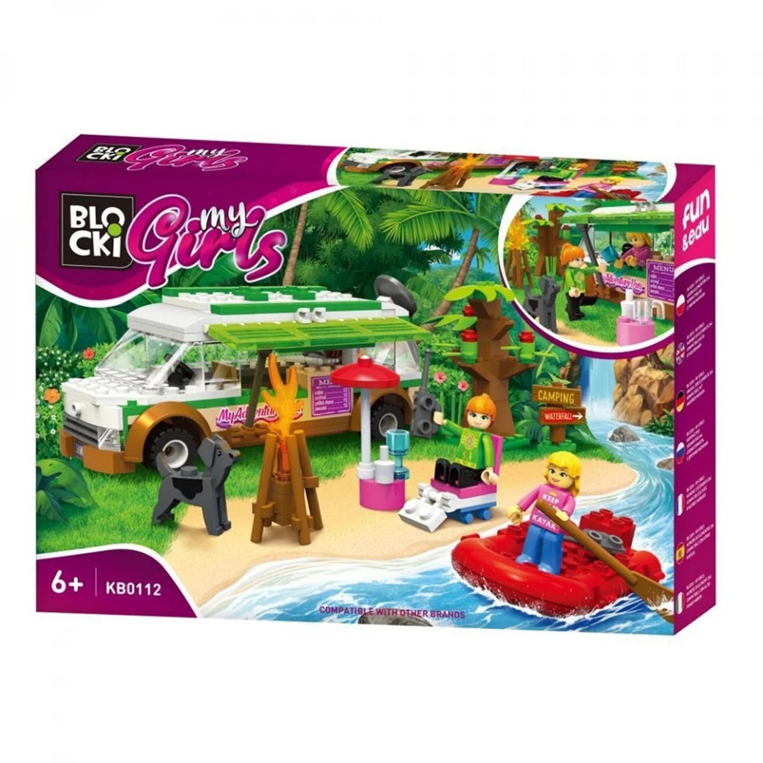 Blocki My Girls, Rulota camping fotografia produsului View 4 L