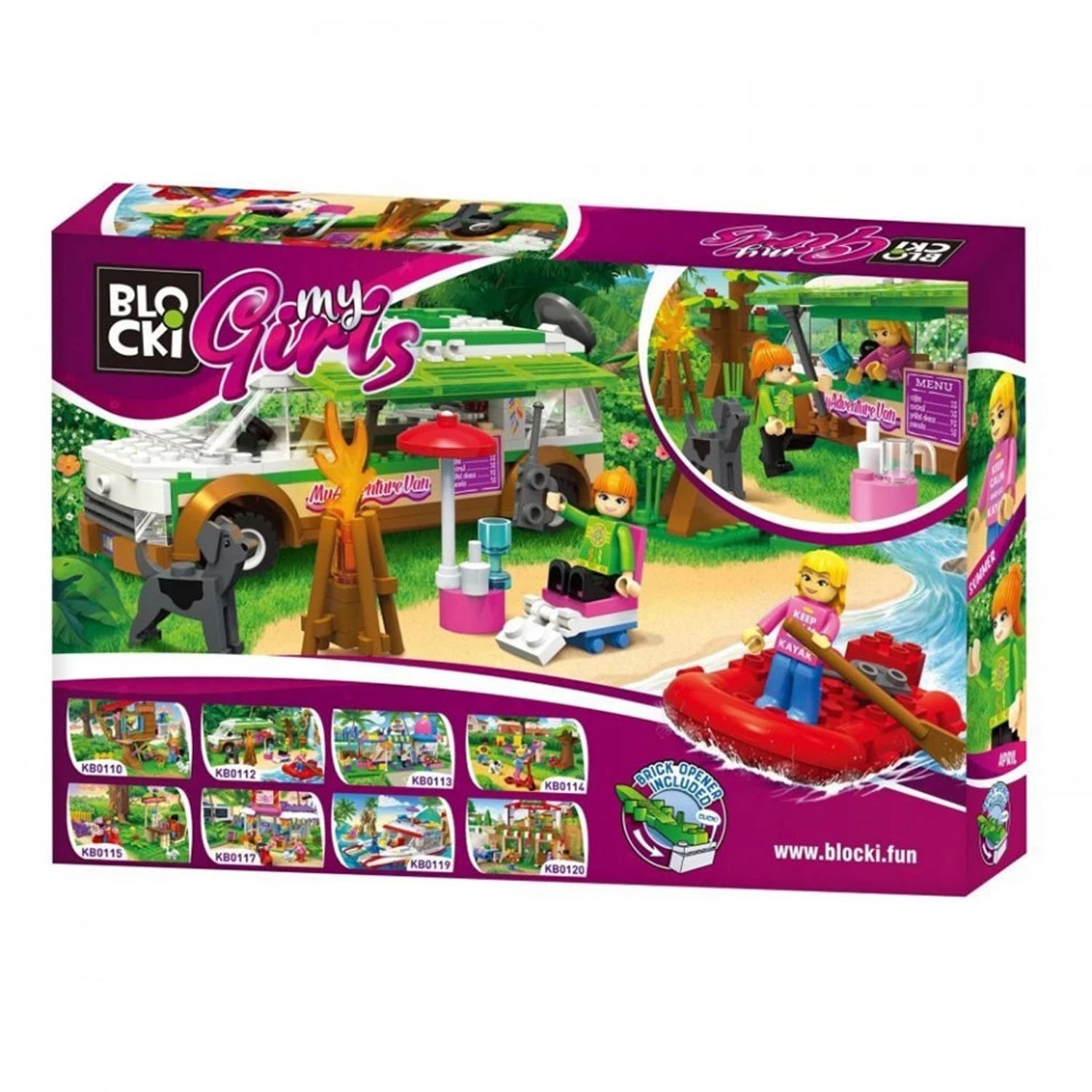 Blocki My Girls, Rulota camping fotografia produsului View 2 L