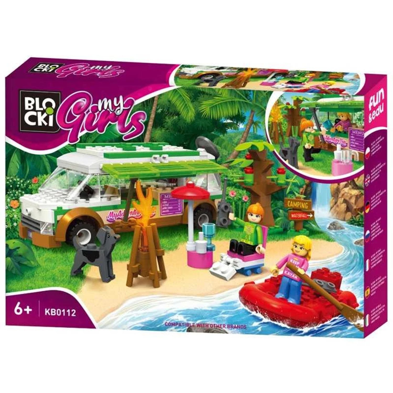 Blocki My Girls, Rulota camping fotografia produsului