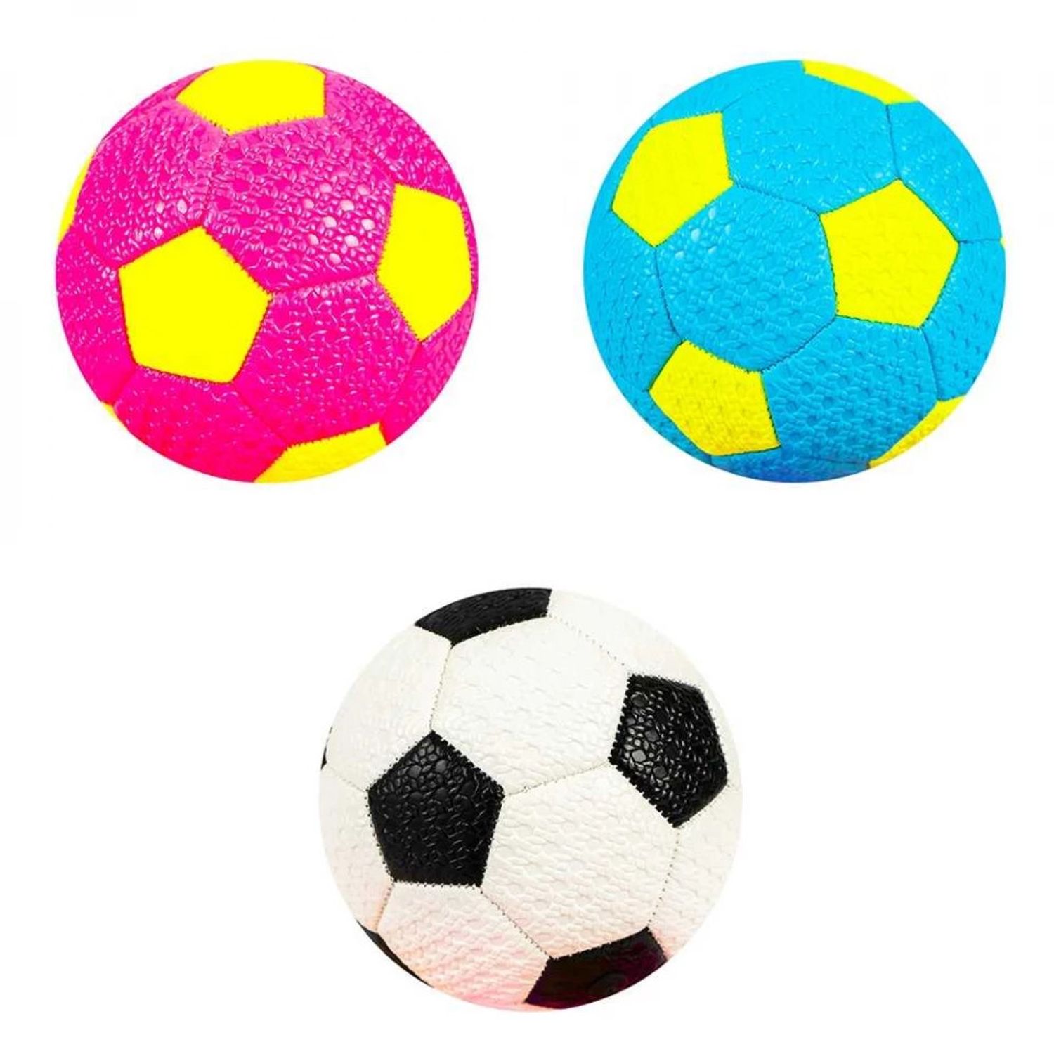 Minge handbal PVC, nr. 2, culori fluo fotografia produsului