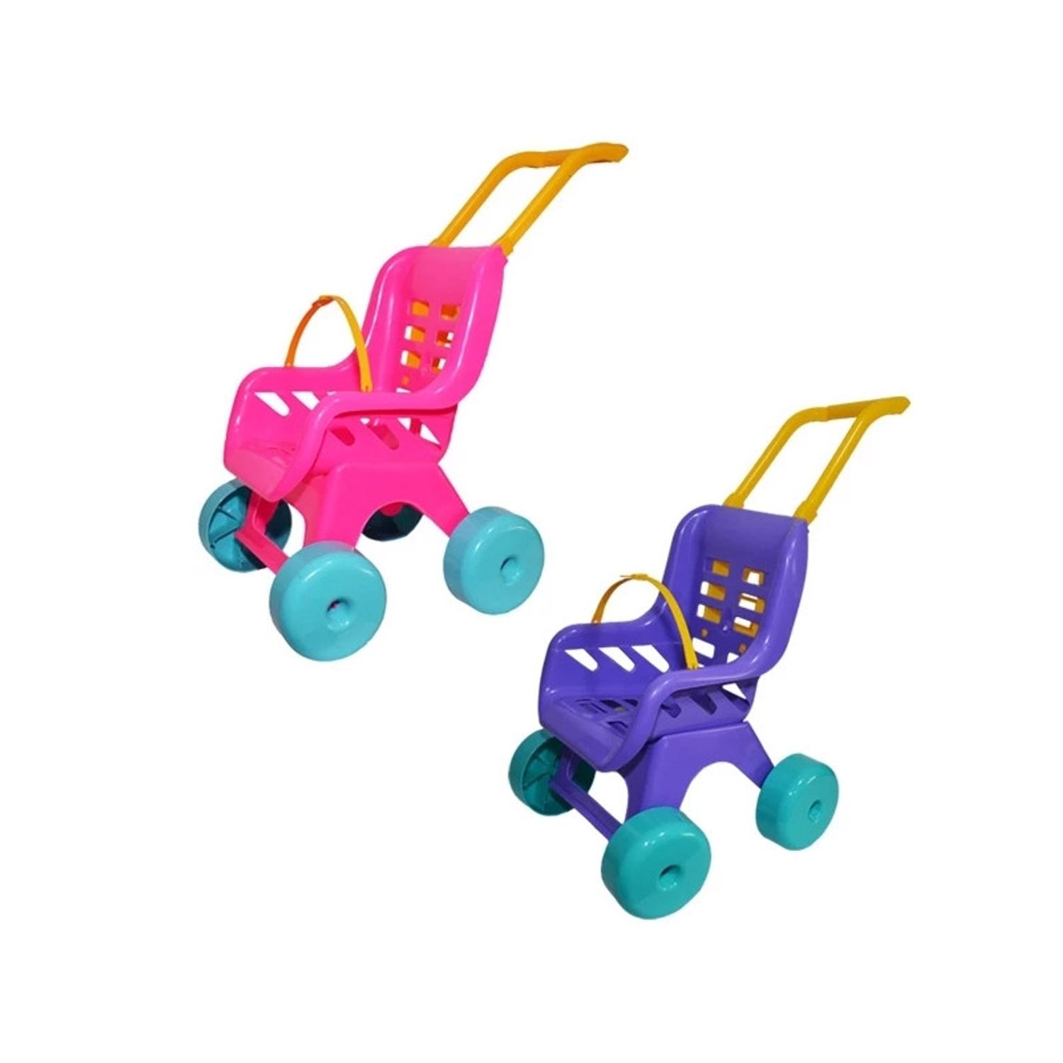 Carucior papusi plastic - ROBENTOYS fotografia produsului