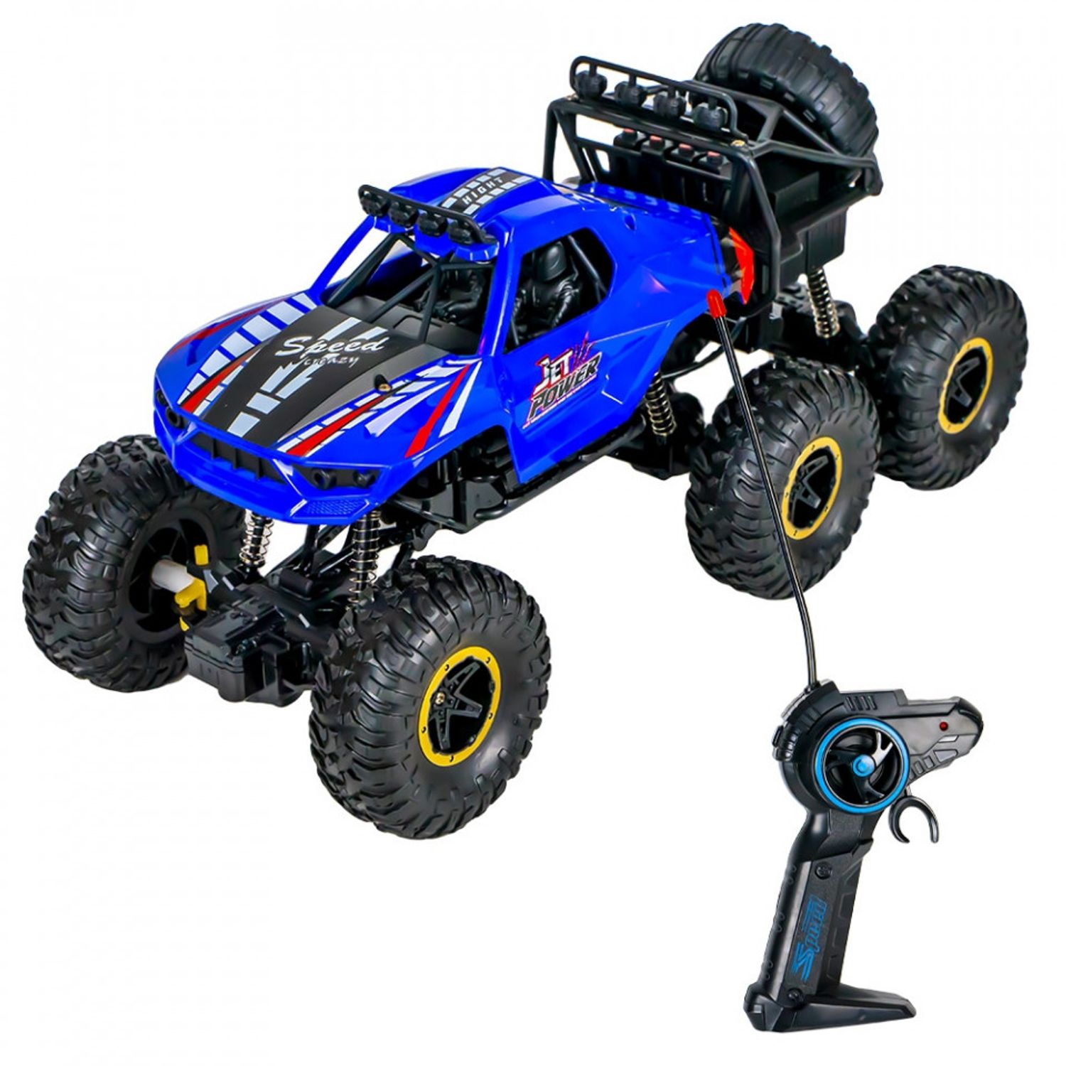 Masina - Jeep cu RC, cu 6 roti fotografia produsului