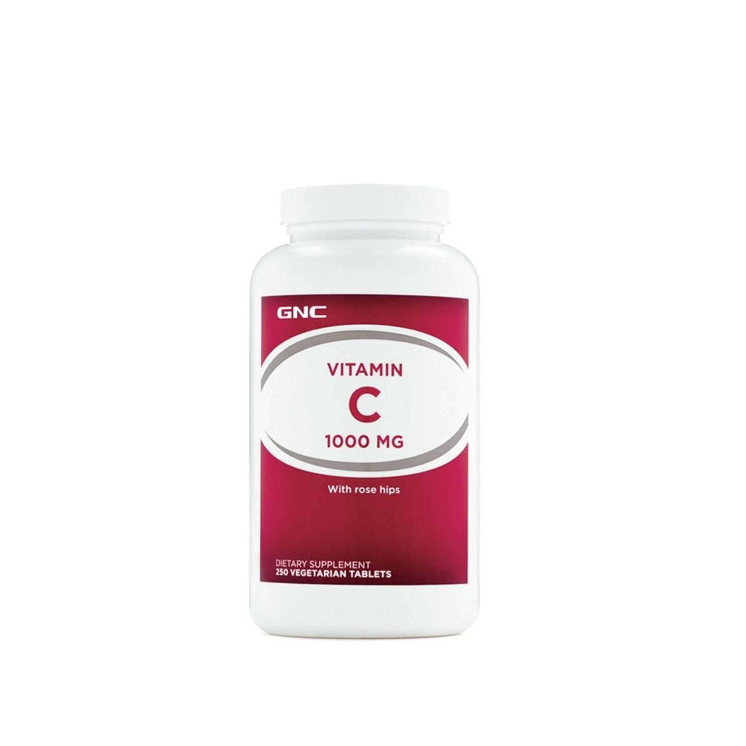 GNC Vitamina C 1000 mg cu Macese, 250 tb fotografia produsului