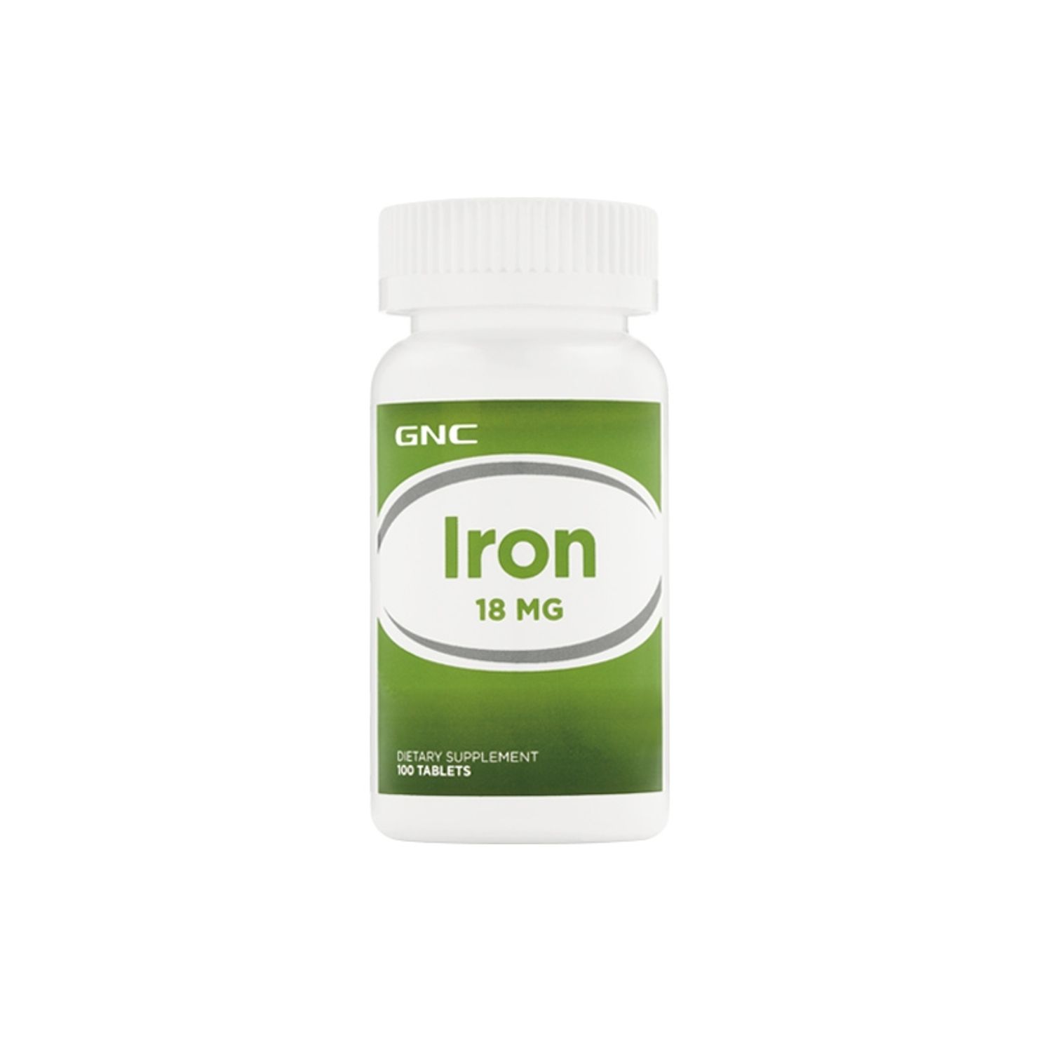GNC Iron 18 mg, Fier, 100 tb fotografia produsului