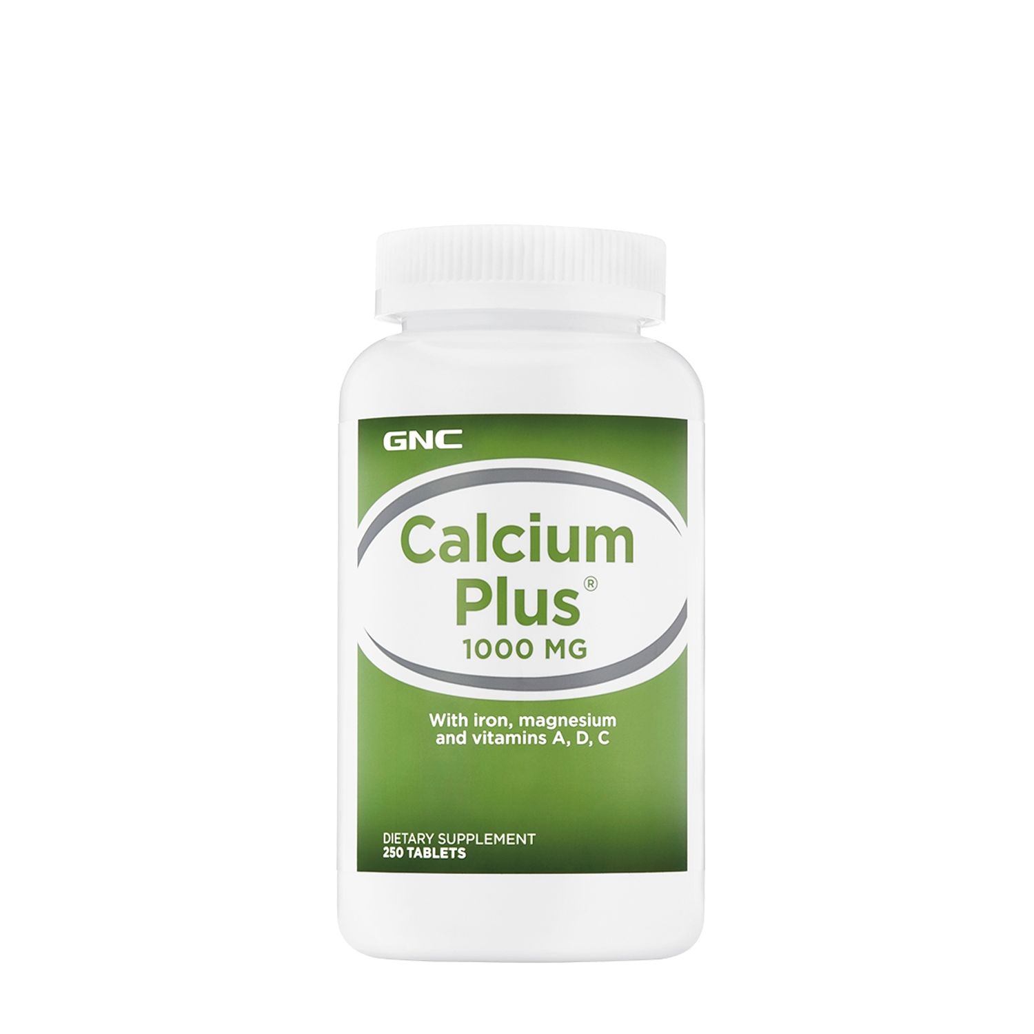 GNC Calcium Plus&reg; 1000 mg, Calciu, 250 tb fotografia produsului